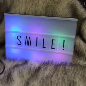 Color Changing Light Up Marquee Sign